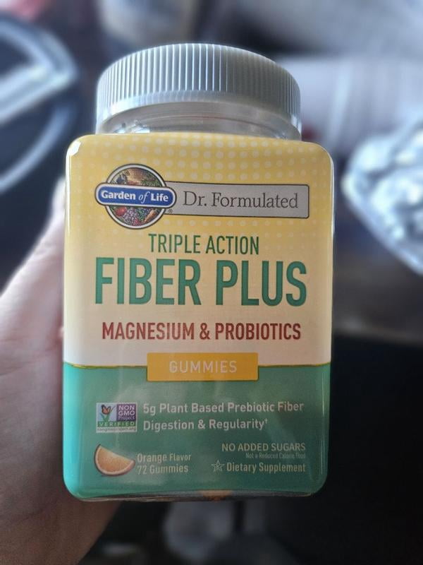 Garden of Life Dr. Formulated Prebiotic Fiber Plus Gummies, 72ct