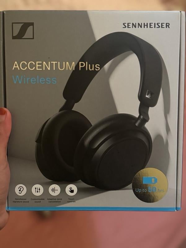 Sennheiser ACCENTUM Plus Wireless Headphones, 50-Hour Battery