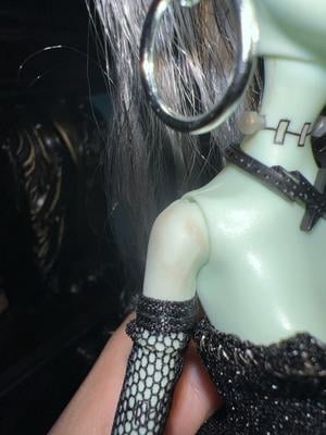 Monster High, Skullector Frankie Stein x Barbie Doll, 10.5 inches