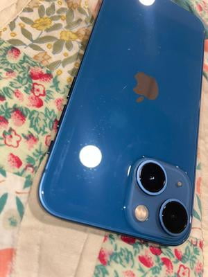 Apple iPhone 13 Mini, Refurbished, Unlocked, 128 GB Blue, A15