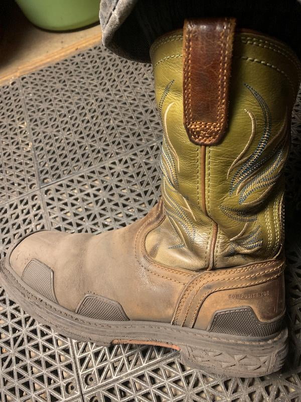 ariat overdrive square toe