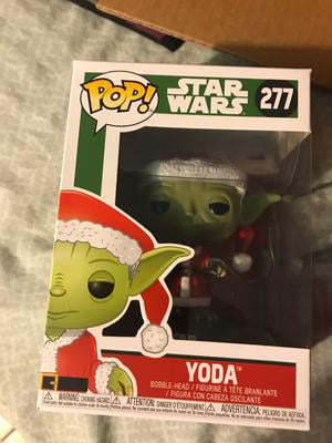 Santa Yoda Collectible Figure Funko Pop Star Wars Holiday 