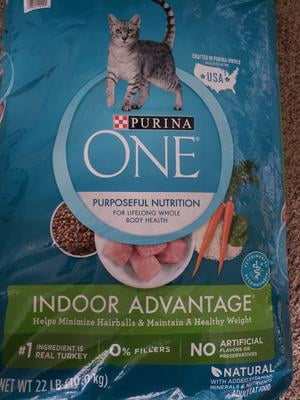 purina one indoor cat food