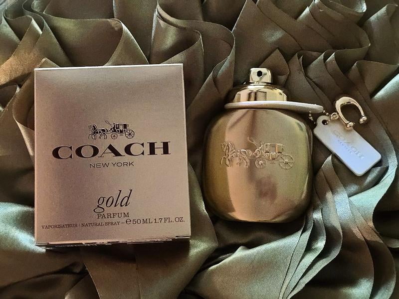 Coach Gold 3.0 oz Parfum Spray Womens Perfume, Radiant Scent, Gold