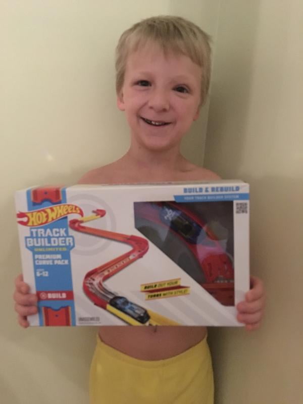 hot wheels track builder premium curve pack