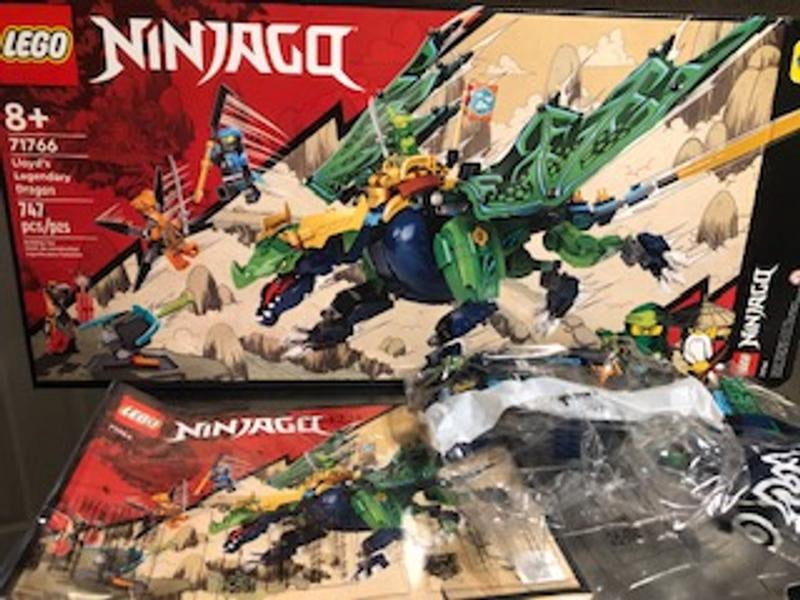 LEGO NINJAGO Lloyd's Legendary Dragon 71766 - Battle Weapons & Nya