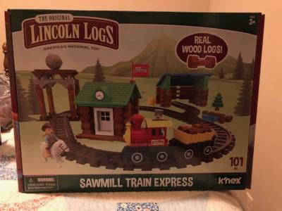 lincoln logs sawmill train express
