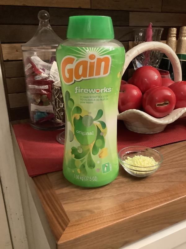 Gain Fireworks In-Wash Scent Booster Beads, Original, 34 oz