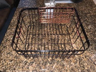 Better homes & garden general store dish rack with copper handles hotsell