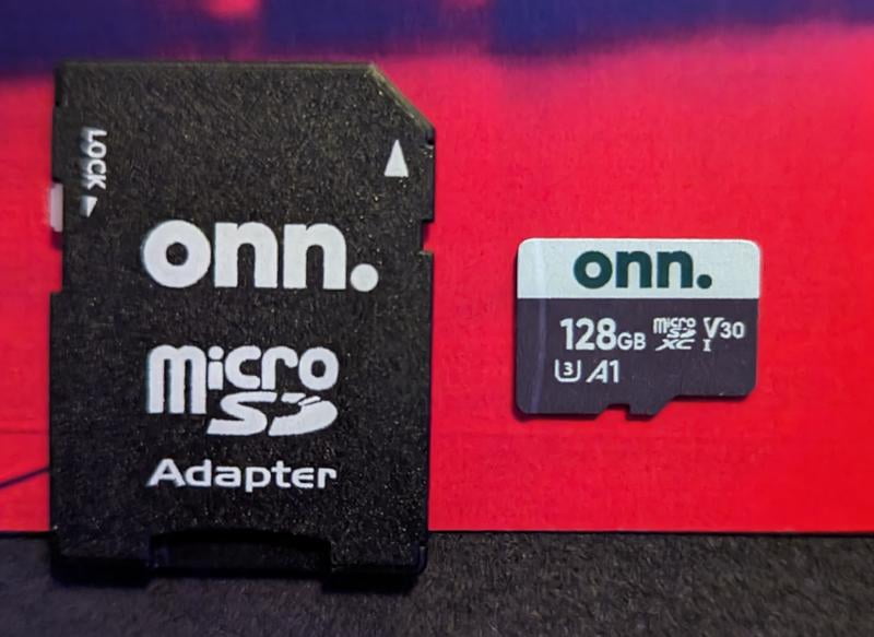 onn. 128 GB microSDXC U3 Memory Card with Adapter - Walmart.ca