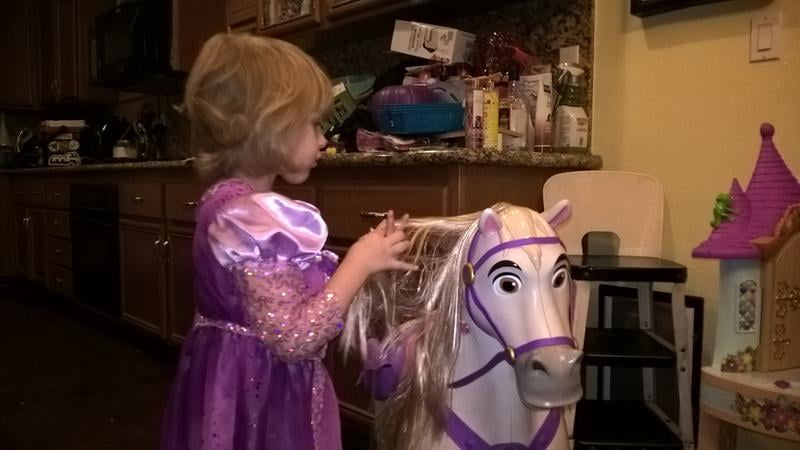 rapunzel my size horse