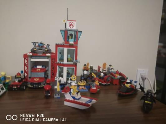 lego city fire station walmart