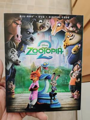 Zootopia 2 -(Blu-ray + Digital Copy) Disney, Adventure, Animated