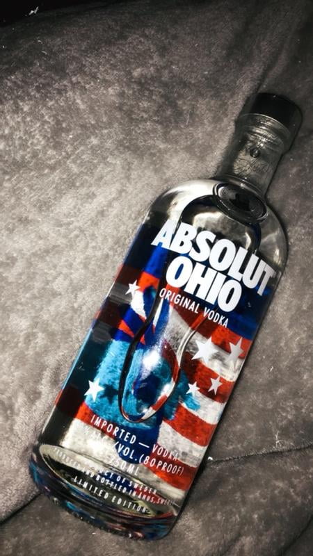 Absolut Original Vodka, 1 L Bottle, 40% ABV - Walmart.com