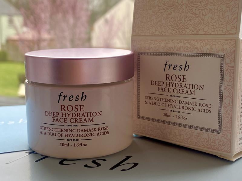Fresh Rose Deep Hydration Face Cream, 1.6 oz, Lightweight