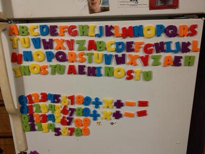 alphabet magnets walmart