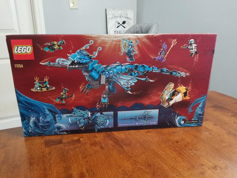 LEGO NINJAGO Water Dragon Playset, 71754 Building Set with 5
