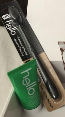 hello charcoal toothbrush