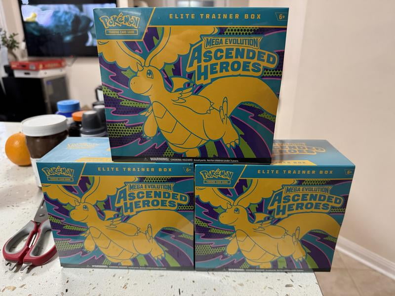 Pokémon TCG: Mega Evolution— Ascended Heroes Elite Trainer Box
