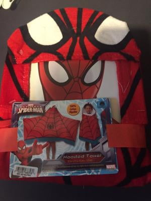 spiderman poncho towel