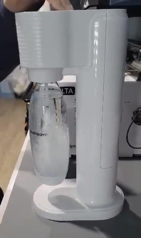 SodaStream Gaia (White) Sparkling Water Maker with CO2 and