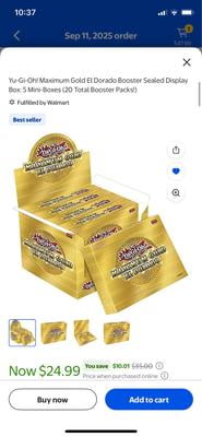Yu-Gi-Oh!, Maximum Gold El Dorado 1st Edition, 4 Packs with