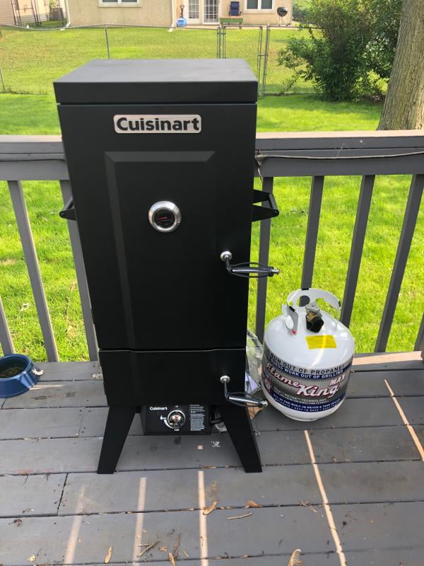 Cuisinart Vertical 36-inch Steel Propane Smoker - On Sale - Bed