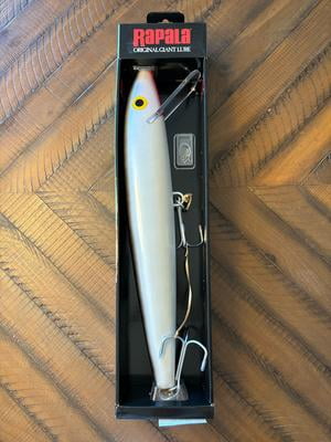 Rapala's 24.5” Giant Fishing Jerk Minnow Lure, Fisherman Décor