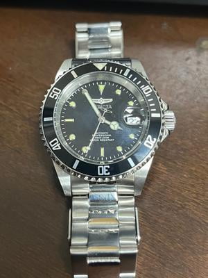 Invicta Men's Pro Diver Automatic Watch with Black Dial 8926OB