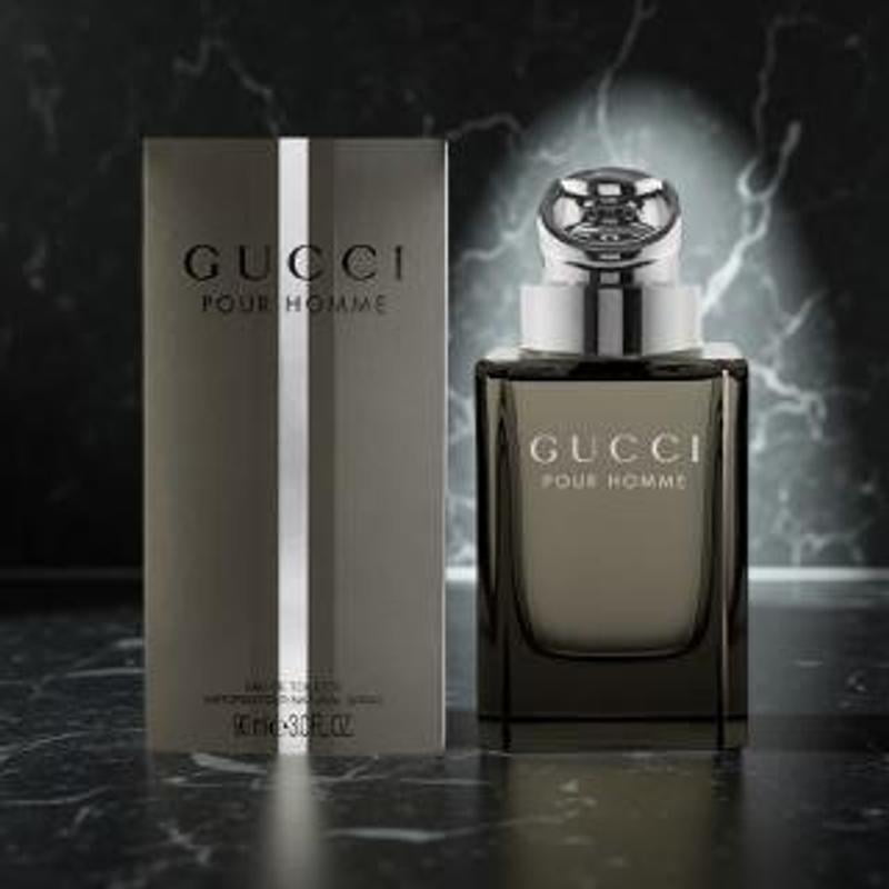 Gucci Pour Homme 1.7 Oz Eau De Toilette Spray - Sensual, Elegant