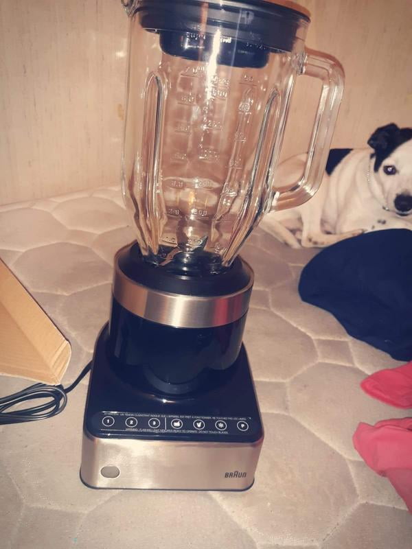 Braun PureMix Power Blender w/Glass Pitcher & Smoothie2Go Cup 