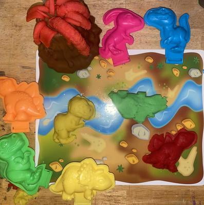 Cra-Z-Art Softee Dough Multicolor Dino Glow Dough, 1 Dough Set