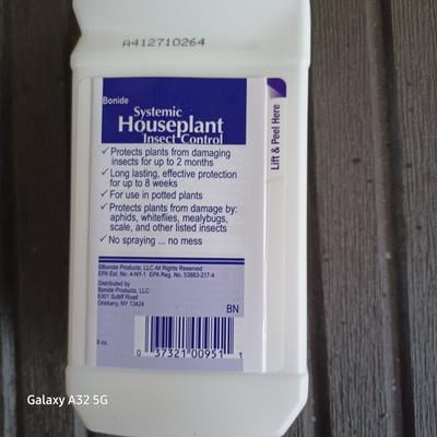 BONIDE Houseplant Systemic Insect Control Granules 8-oz, Controls Aphids  Whiteflies - Walmart.com