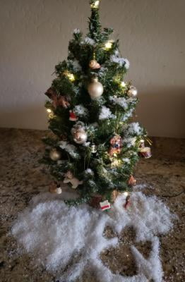 Buffalo Snow Flurries 3 Quarts Decoration Christmas Village Artificial Flakes for sale online 