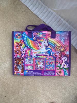 Lisa Frank Coloring & Activity Set with Fold Out Storage Case - Macanoco  and Co.