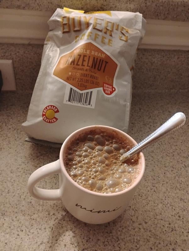 Boyer's Coffee Light Roast Whole Bean, Hazelnut, 36 oz. - Samsclub.com
