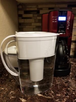 Brita Small 6 Cup Space Saver Water Pitcher With Filter Bpa Free