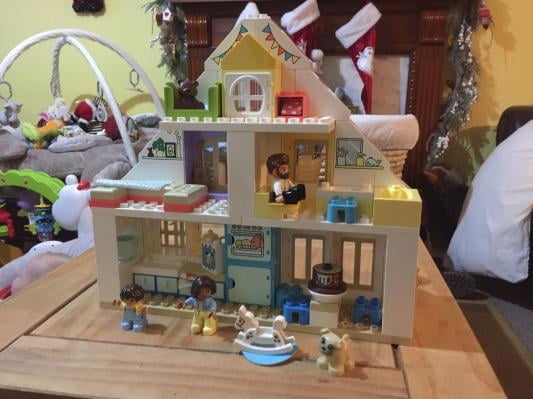 LEGO DUPLO 10929 Modular 3-in-1 Playhouse 129 Build Block Set with