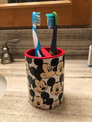 Disney Mickey Mouse Toothbrush Holder 1 Each Walmart Com Walmart Com