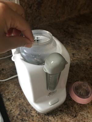 the first years bottle warmer sanitize