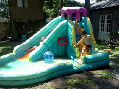 little tikes made in the shade water slide