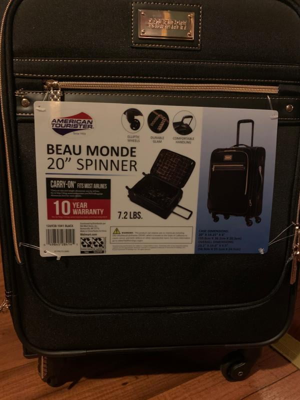 american tourister beau monde spinner 20