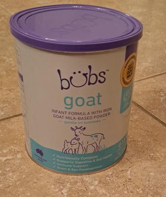 Customer reviews for Bubs Easy Digest Goat Milk Infant Formula