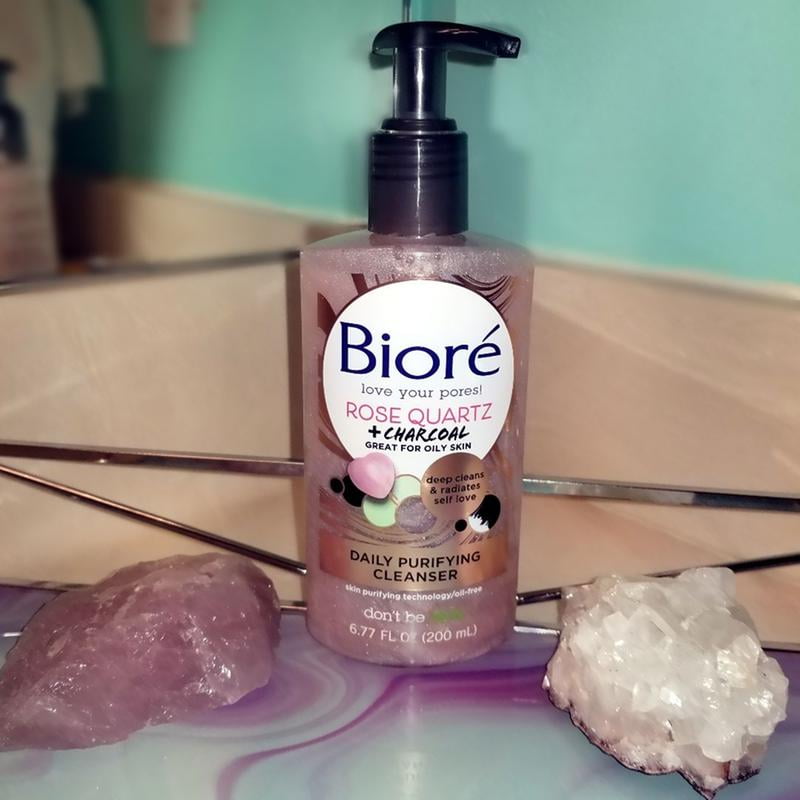 rose quartz face wash