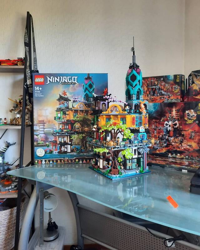 LEGO, NINJAGO City Gardens Building Toy, 71741, 19 Minifigures LEGO, NINJAGO City Gardens Building Toy, 71741, 19 Minifigures