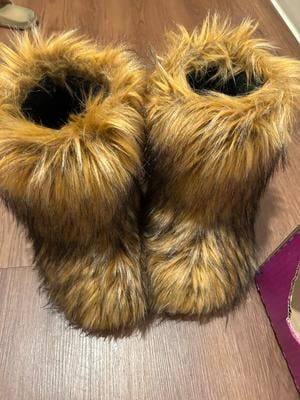 Customer reviews for Gegefur Women's Faux fur Boot Furry Fluffy