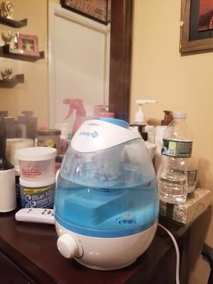 Safety 1st Filter Free Cool Mist Humidifier, Blue