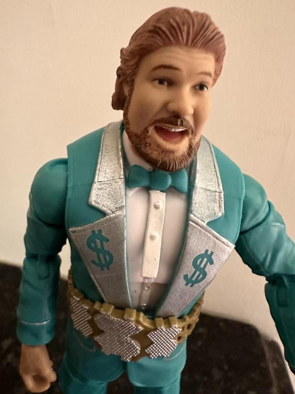 Figurine WWE Flashback - The Million Dollar Man Ted DiBiase - Mattel 2017 Neuve
