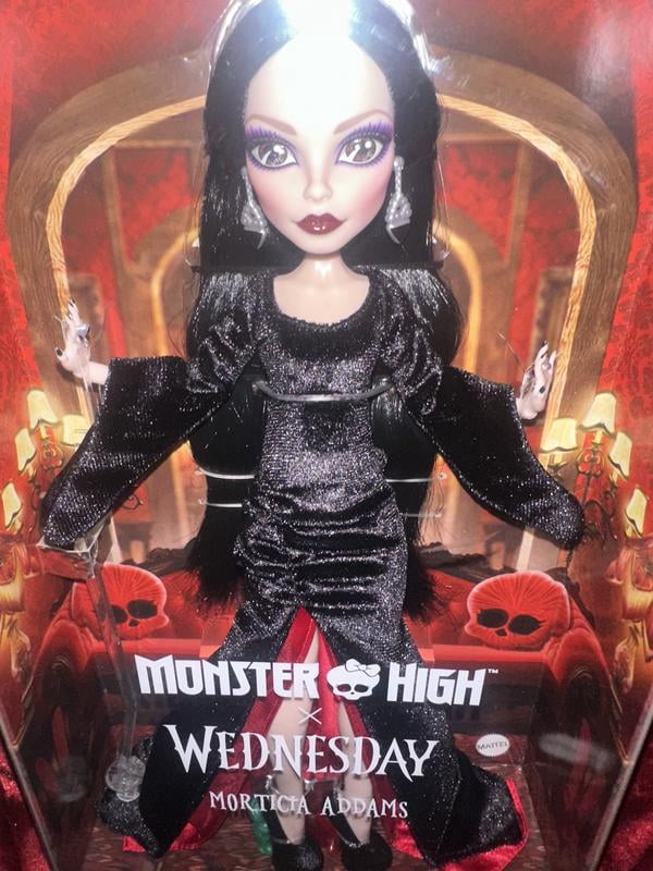 Monster High, Doll, Wednesday Morticia Addams in Black Velvet