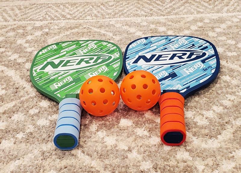 NERF 2 Player Pickleball Paddle Set - Youth Pickleball Equipment